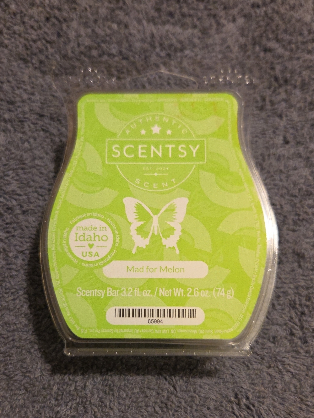 Scentsy Mad for Melon Wax Bar